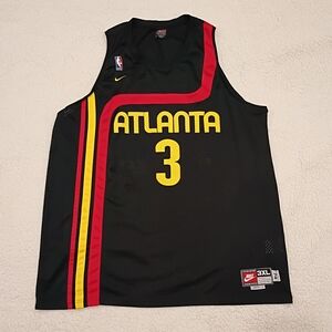 Nike Classic Atlanta Hawks Shareef Abdur-Rahim #3 Throwback Jersey